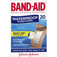 Band-Aid Waterproof Tough Strips 20 Pack