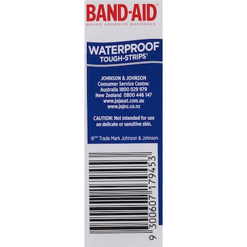 Band-Aid Waterproof Tough Strips 20 pack