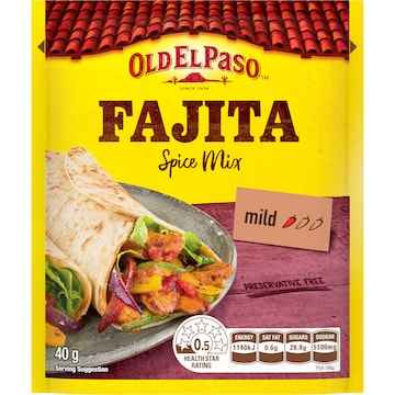 Old El Paso Fajita Spice Mix Mexican Style 40g