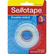 Sellotape Tape Double Sided 12Mmx10M each