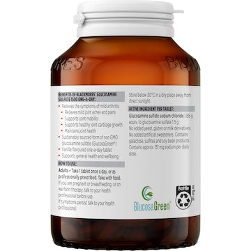 Blackmores Glucosamine Sulfate 1500 One-A-Day Vanilla Tablets 90 pack
