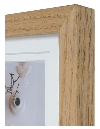 Australian Made Timber Photo Frame 6x8"/4x6" in Natural Oak
