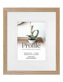 Australian Made Timber Photo Frame 10x12"/6x8" in Natural Oak
