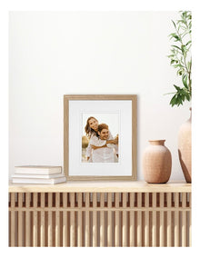 Australian Made Timber Photo Frame 10x12"/6x8" in Natural Oak