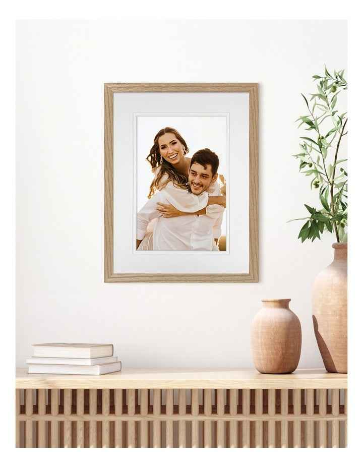 Australian Made Timber Photo Frame 12x16"/8x12" in Natural Oak