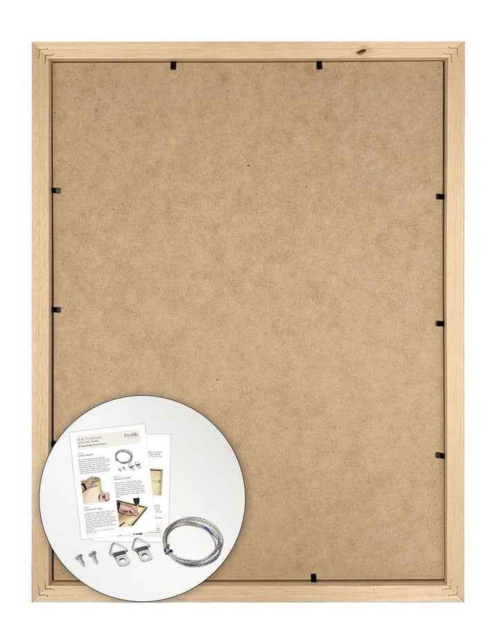 Australian Made Timber Photo Frame 12x16"/8x12" in Natural Oak