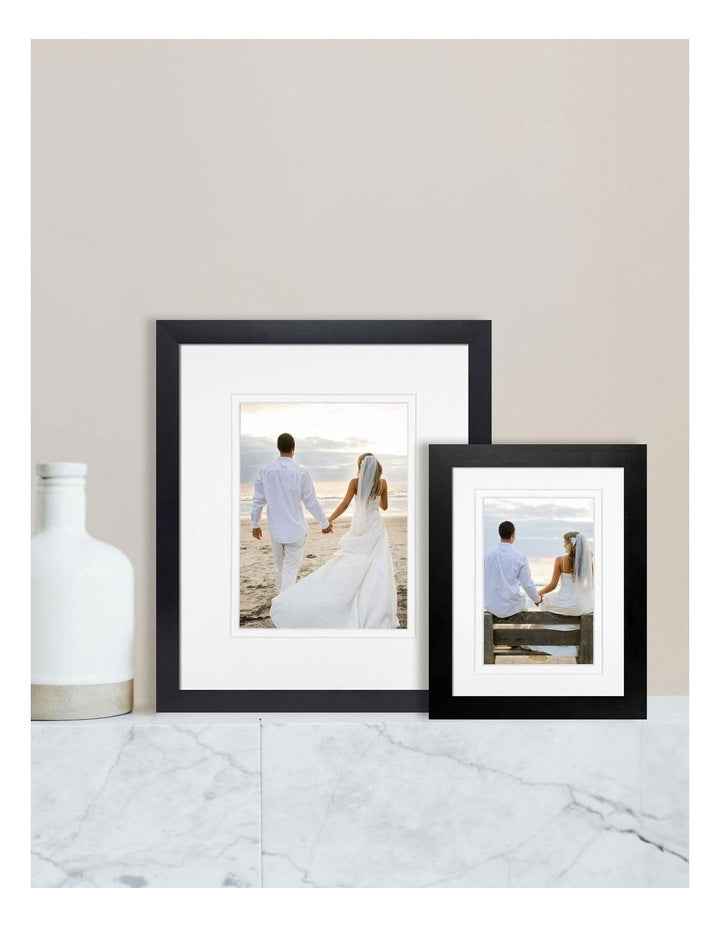Australian Made Timber Photo Frame 6x8"/4x6" in Black