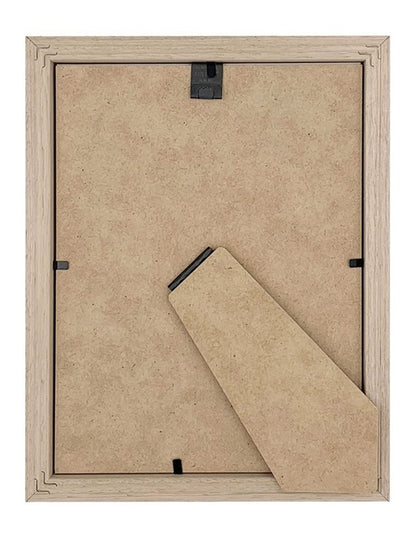 Australian Made Timber Photo Frame 6x8"/4x6" in Black