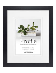 Australian Made Timber Photo Frame 8x10"/5x7" in Black