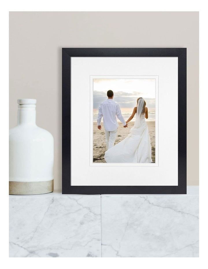 Australian Made Timber Photo Frame 10x12"/6x8" in Black