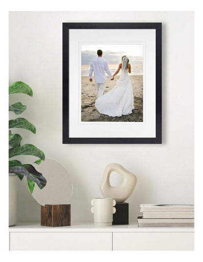 Australian Made Timber Photo Frame 11x14"/8x10" in Black