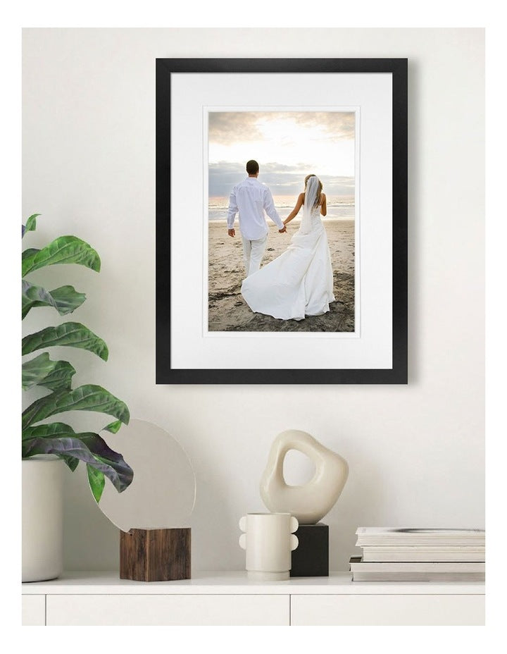Australian Made Timber Photo Frame 12x16"/8x12" in Black