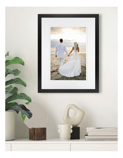 Australian Made Timber Photo Frame 12x16"/8x12" in Black