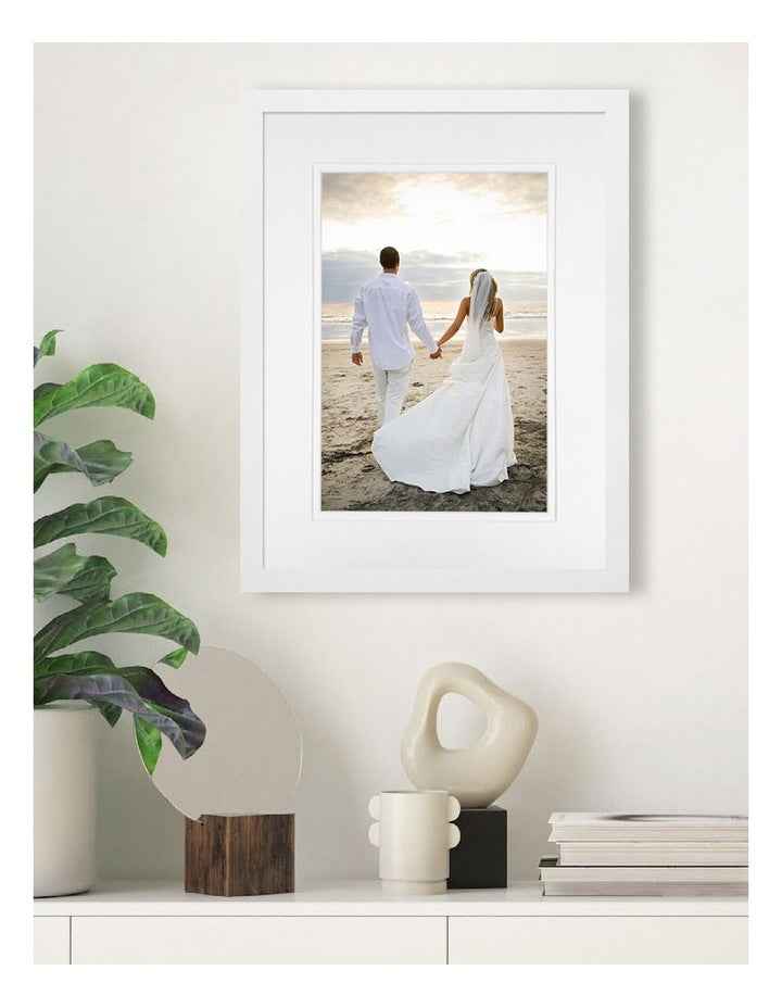 Australian Made Timber Photo Frame 12x16"/8x12" in White