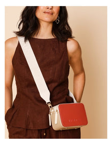 Budapest Crossbody Bag in Clay Combo