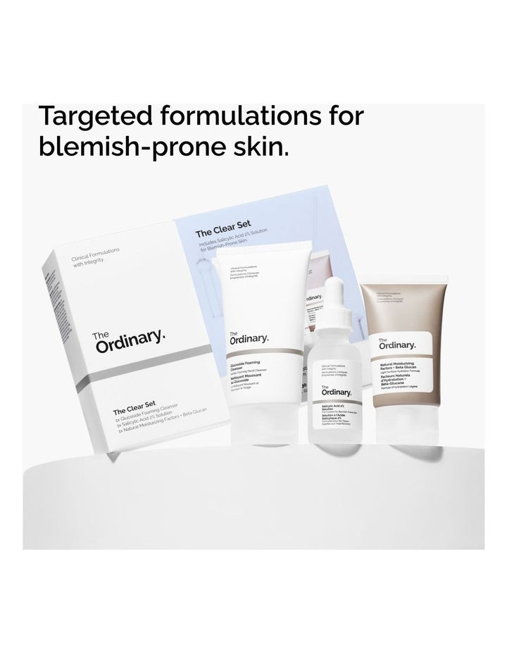 The Clear Set with Salicylic Acid Serum