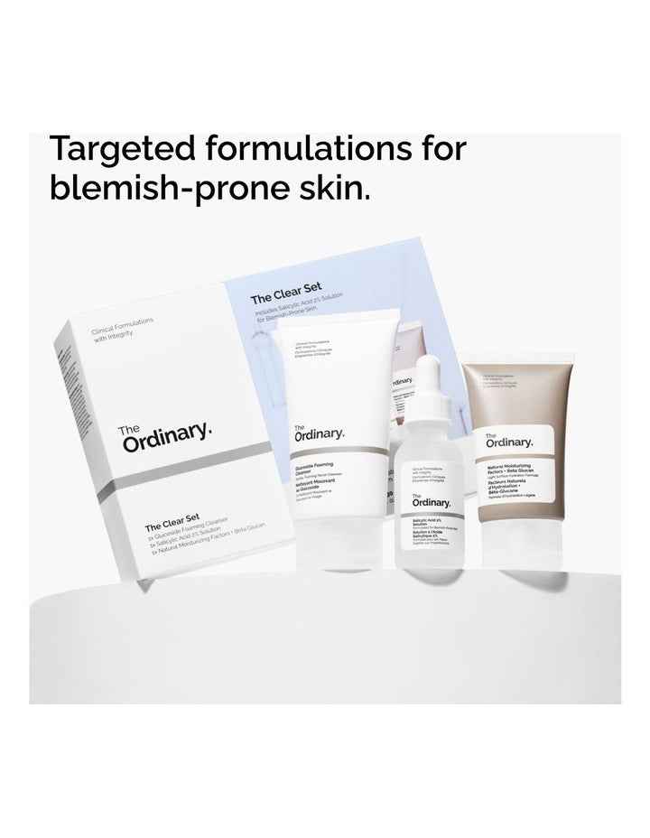 The Clear Set with Salicylic Acid Serum