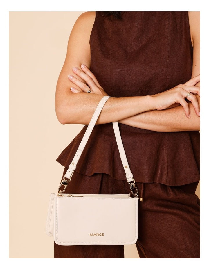 Lucerne Shoulder Bag in Vanilla