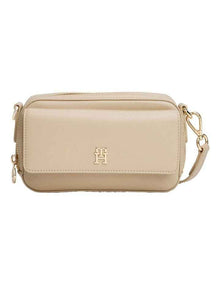 Icon Camera Crossbody Bag in Beige