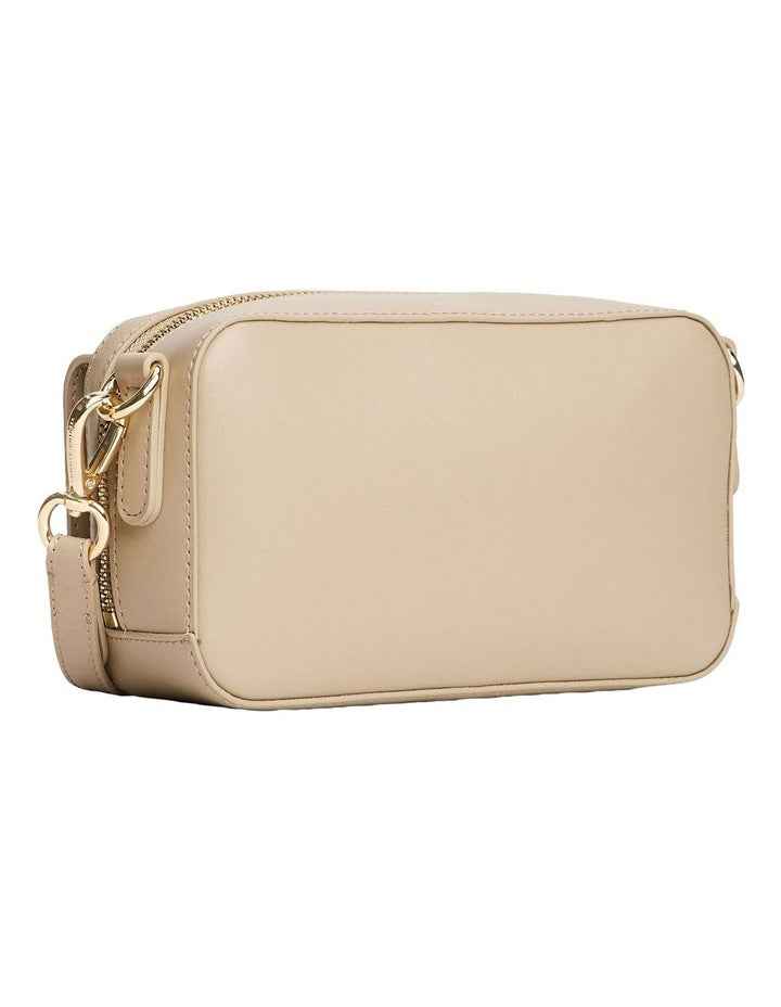 Icon Camera Crossbody Bag in Beige
