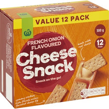 Woolworths Crispbread & Cheese French Onion Dip 12 pack