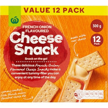 Woolworths Crispbread & Cheese French Onion Dip 12 pack