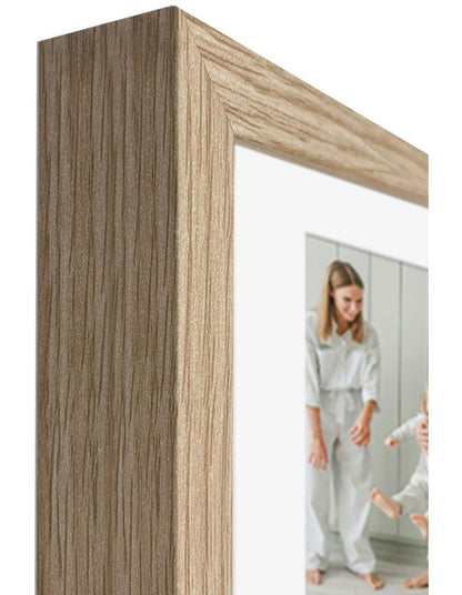 Premium Collage Photo Frame 20x30" (9 Photos) in Natural