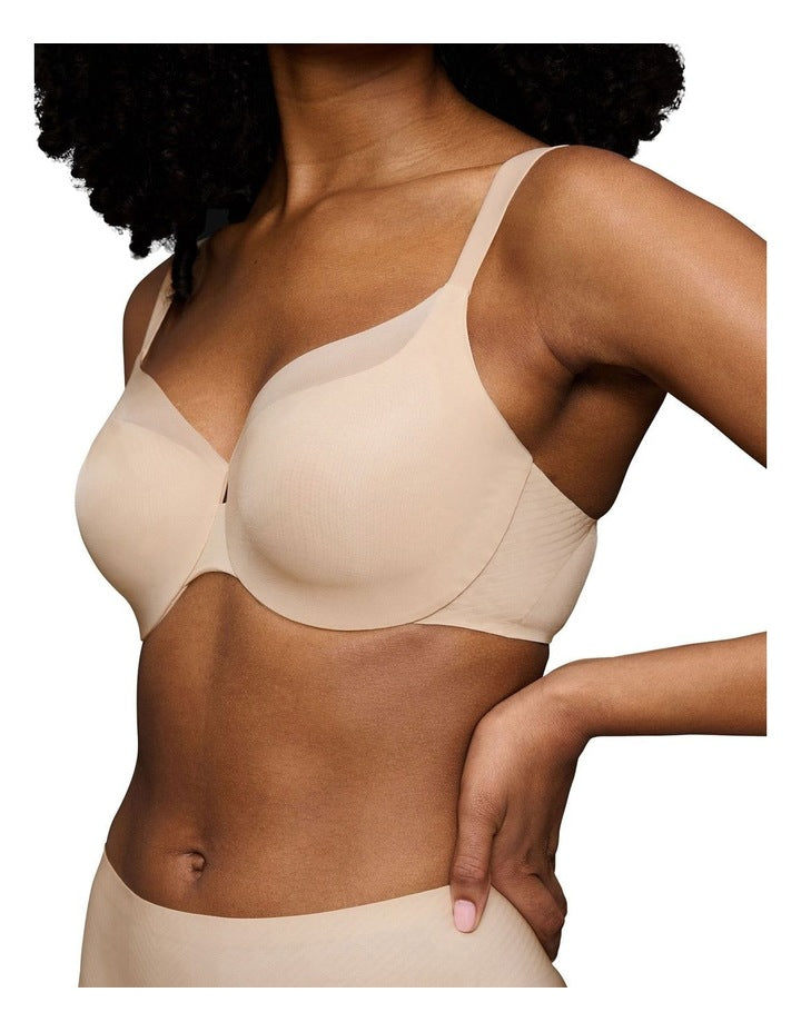 Body Make Up Illusion Curve Minimiser Bra in Beige