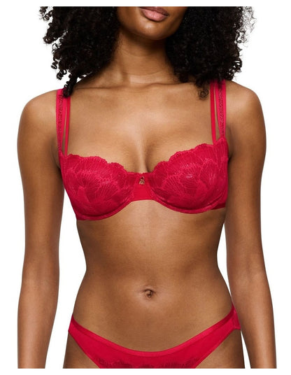 Palina Moonlight Kiss Bra in Red