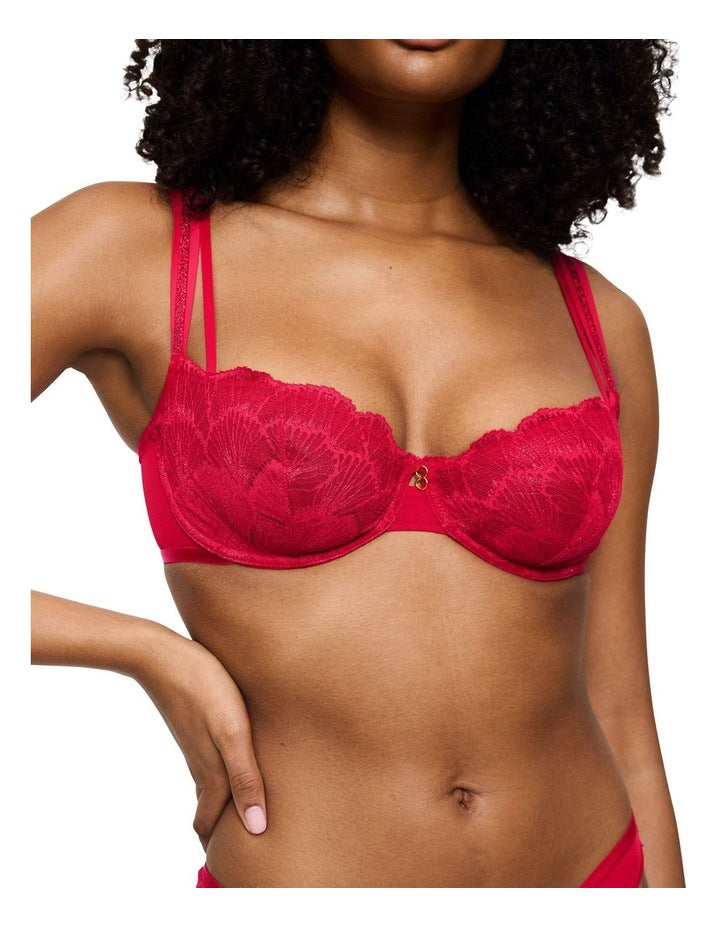Palina Moonlight Kiss Bra in Red
