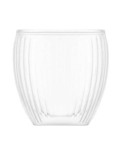 Pavina Double Wall with Ribs SO2 200ml in Clear