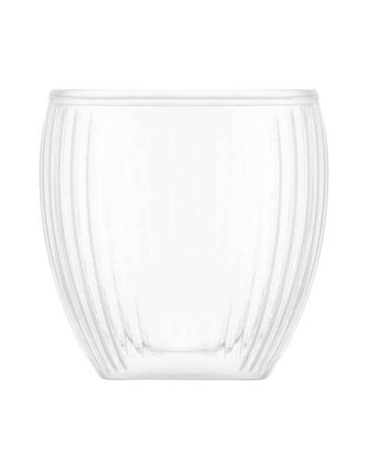 Pavina Double Wall with Ribs SO2 200ml in Clear