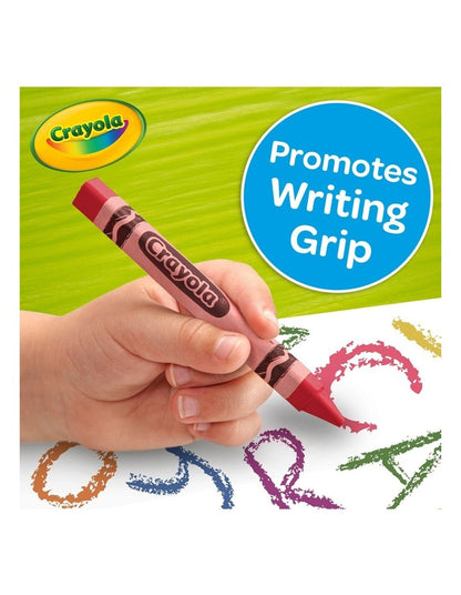 8ct Washable Tripod Grip Crayons