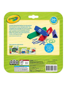 8ct Washable Tripod Grip Markers