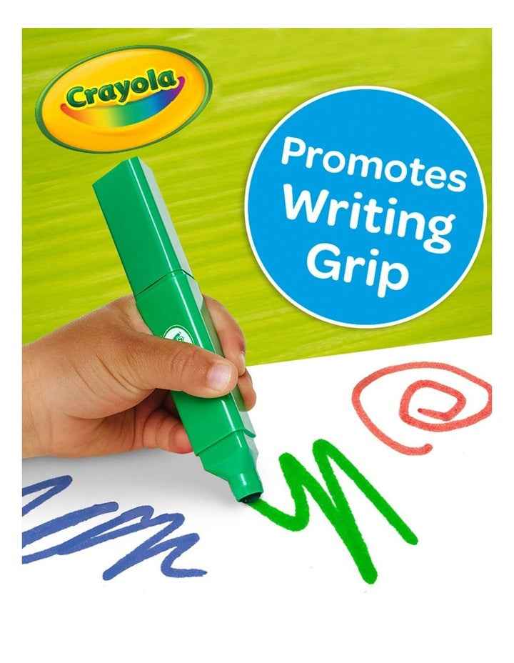 8ct Washable Tripod Grip Markers