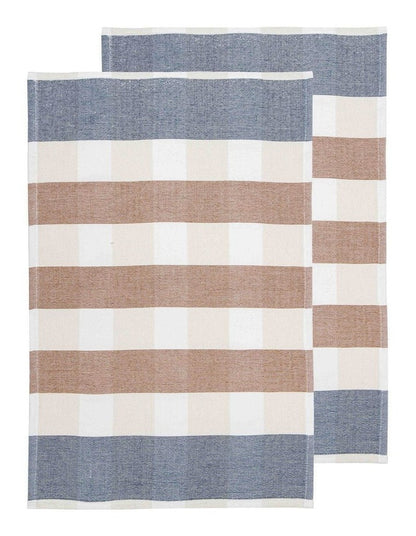 Bailie Terry Kitchen Towel 2 Pack in Terracotta