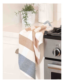 Bailie Terry Kitchen Towel 2 Pack in Terracotta