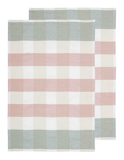 Bailie Terry Kitchen Towel 2 Pack in Pink