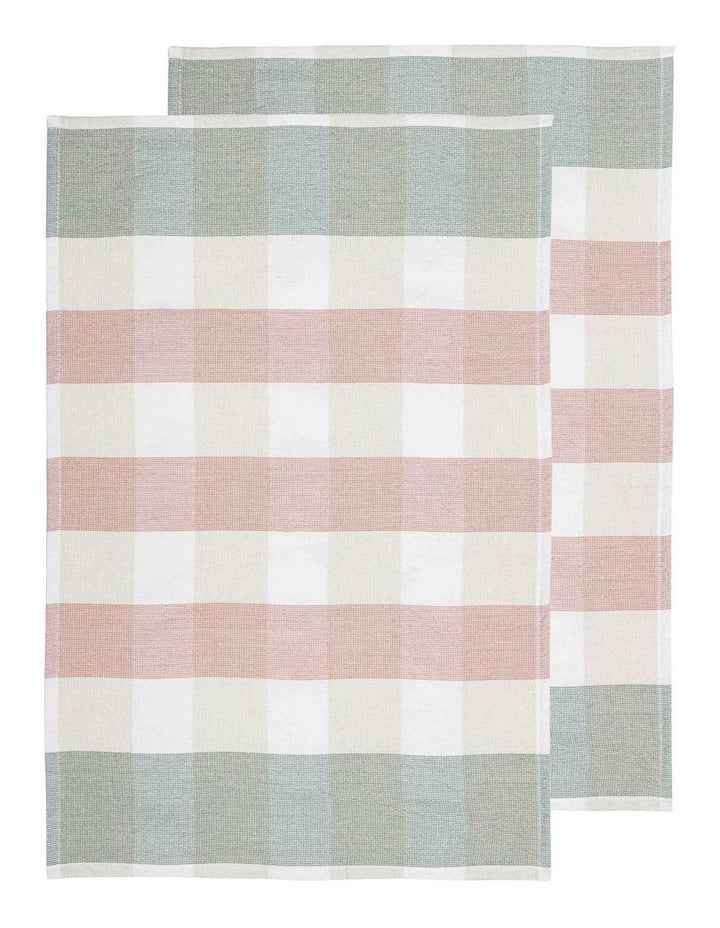 Bailie Terry Kitchen Towel 2 Pack in Pink