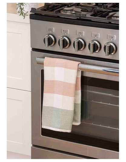 Bailie Terry Kitchen Towel 2 Pack in Pink