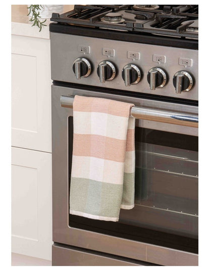 Bailie Terry Kitchen Towel 2 Pack in Pink