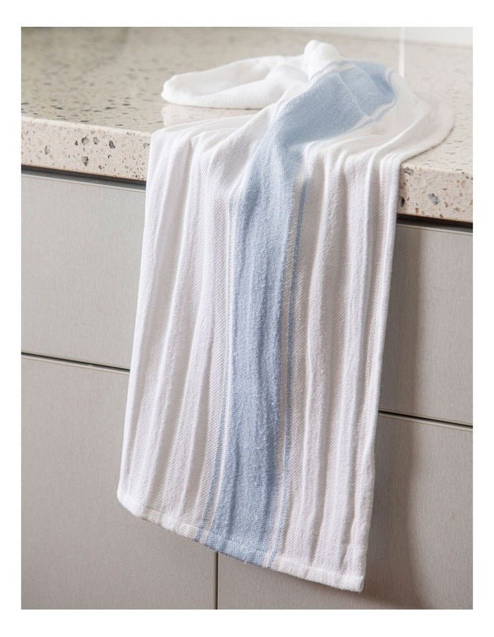 Louis Kitchen Towel 3 Pack in Blue