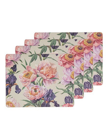 Hardboard Coventry Rectangle Placemat 4 Pack in Multi