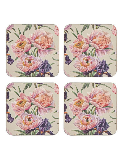 Hardboard Coventry Square Coaster 4 Pack in Multi