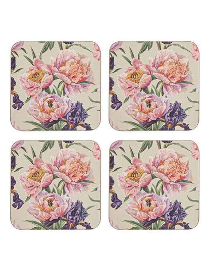 Hardboard Coventry Square Coaster 4 Pack in Multi