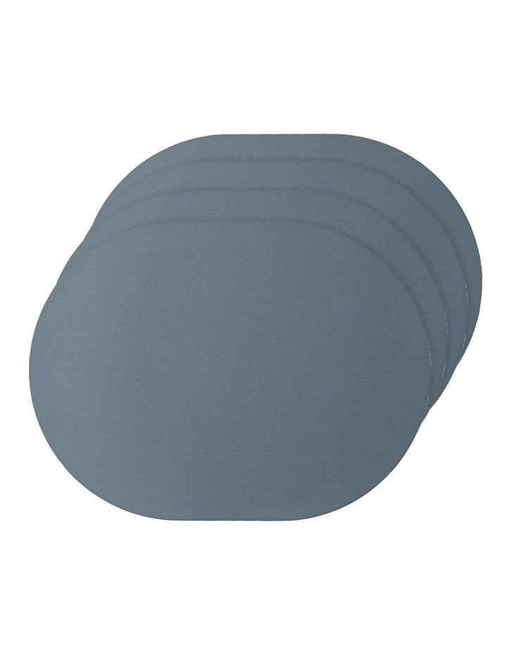 Oval Vinyl Placemats - 4 Pack