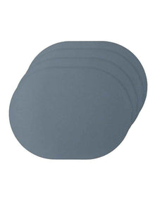 Oval Vinyl Placemats - 4 Pack