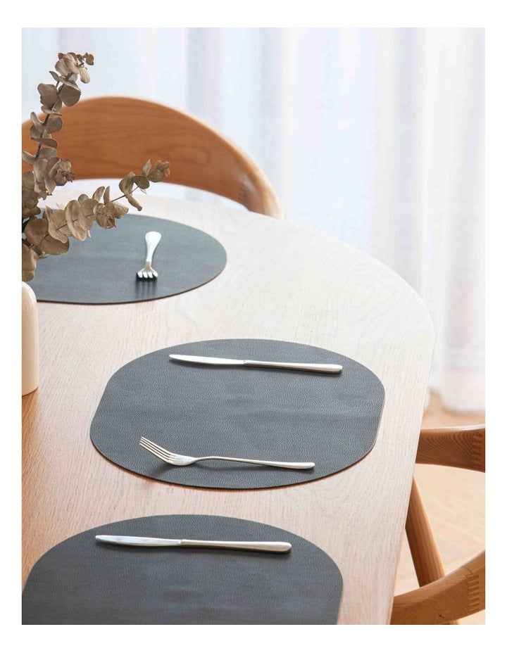 Oval Vinyl Placemats - 4 Pack