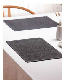 Newport Placemat 4 Pack in Black