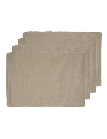 Newport Placemat 4 Pack in Flax
